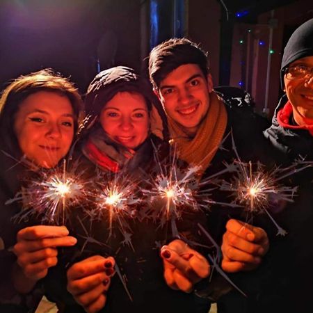 Casa Ana Hotel Biertan Bagian luar foto